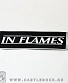 нашивка in flames (надпись белая)