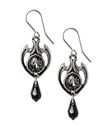 серьги alchemy gothic (алхимия готик) e489 midnight memorial