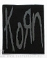 нашивка korn (лого серое, большая)