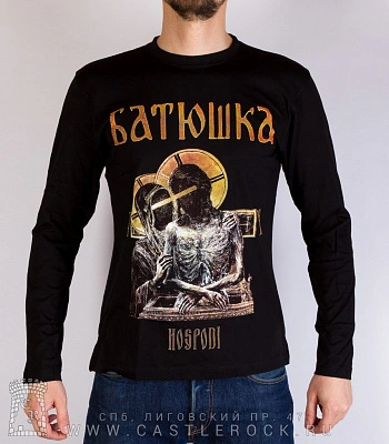 футболка batushka батюшка "hospodi" д/р