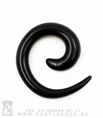 Растяжка Акрил Спираль (черная) 5 мм