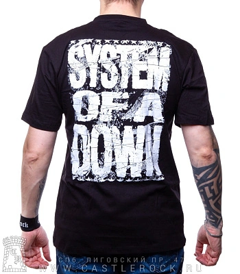 футболка system of a down (орел)