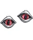 серьги alchemy gothic (алхимия готик) e422 demoneye
