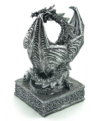 светильник дракон (чаша круглая, световолокно)