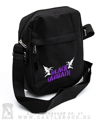 сумка на плечо с вышивкой black sabbath