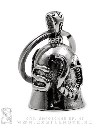 колокольчик-оберег байкерский с крыльями