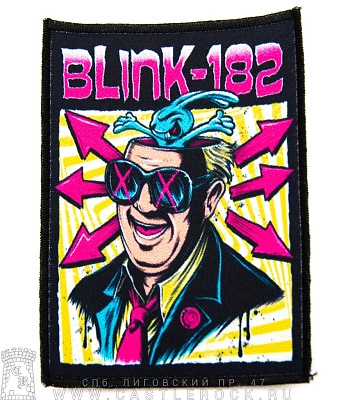 нашивка blink-182