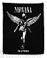 нашивка nirvana "in utero" (ч/б)