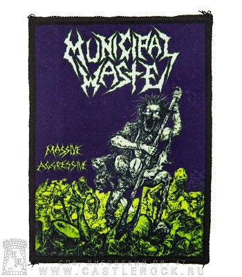 нашивка municipal waste "massive aggressive"