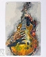 табличка гитара gibson les paul