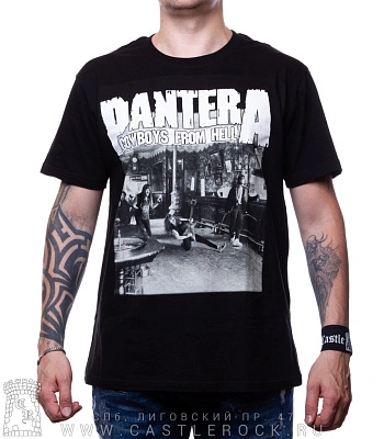 футболка pantera "cowboys from hell"