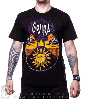 футболка gojira "magma"