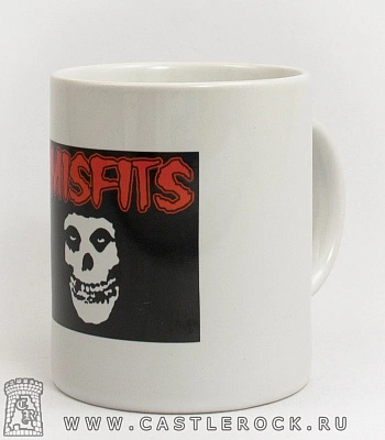 кружка misfits (красная надпись)