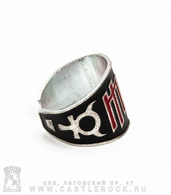 кольцо marilyn manson (безразмерное)