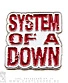 значок цанга system of a down (лого)