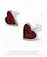 серьги alchemy gothic (алхимия готик) e332 heart's blood