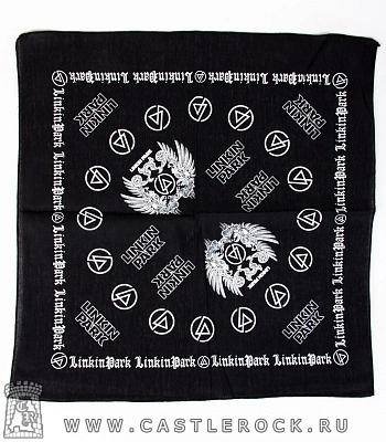 бандана linkin park (лого ч/б)