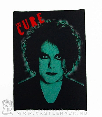 нашивка на спину cure robert smith