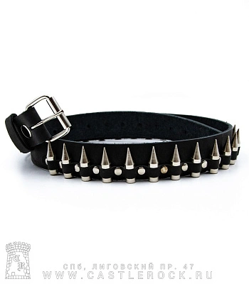 ремень кожаный патронташ (пули малые)