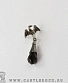серьга alchemy gothic (алхимия готик) e20 dragon claw