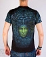 футболка кибер горгона (полноформат, светится)