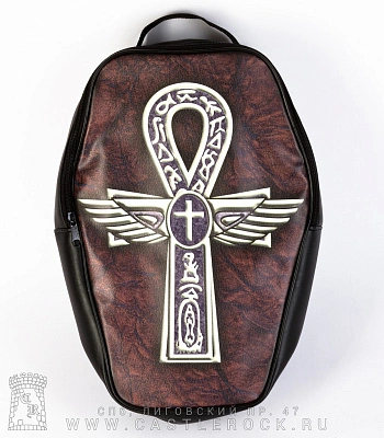 рюкзак гроб анкх с крыльями