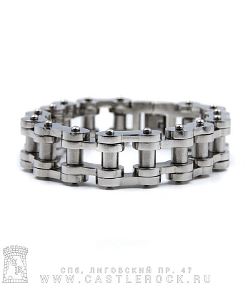 браслет стальной цепь мотоциклетная (21 мм)