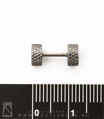 Обманка Плага Сталь с Насечками 1,2 х 7 х 6/6