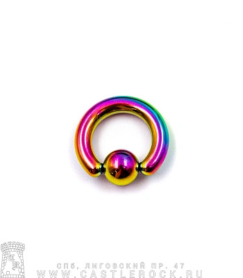 Кольцо BCR Хард Сталь "Бензиновое" 4 х 13 х 8