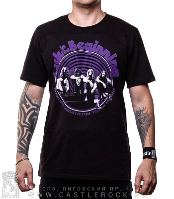 футболка black sabbath "back to the beginning"