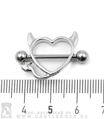 Штанга Сталь Сердце Демоническое 1,6 х 19 х 5/5