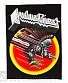 нашивка на спину judas priest "screaming for vengeance" (красный круг)