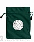 мешочек бархатный печать соломона (зеленый)