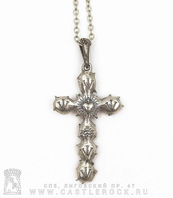 подвес alchemy gothic (алхимия готик) p537 passio crystal cross