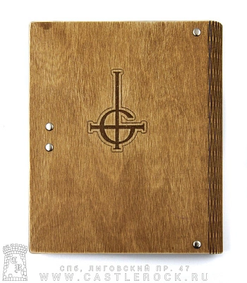 блокнот с разъемными кольцами ghost