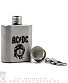 брелок фляга с гравировкой ac/dc angus young