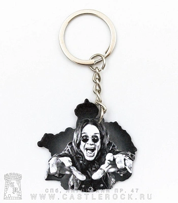 брелок металлический ozzy osbourne