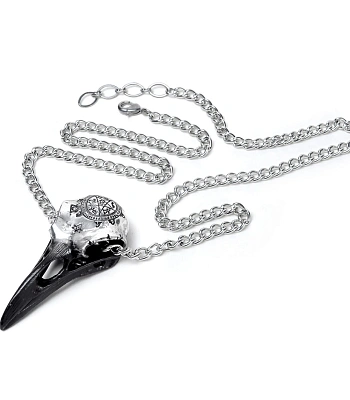 подвес alchemy gothic (алхимия готик) p898 volvan raven skull