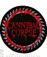 нашивка cannibal corpse (лого, пильный диск, вышивка)