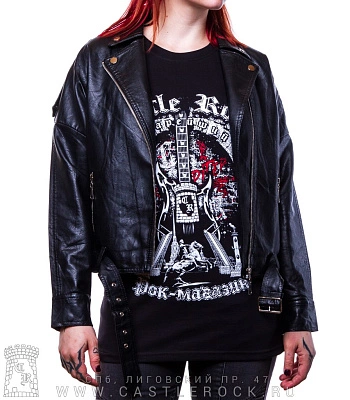 косуха женская к/з оверсайз ad2078 косуха женская к/з оверсайз ad2078