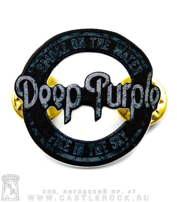значок цанга deep purple "smoke on the water, fire in the sky"