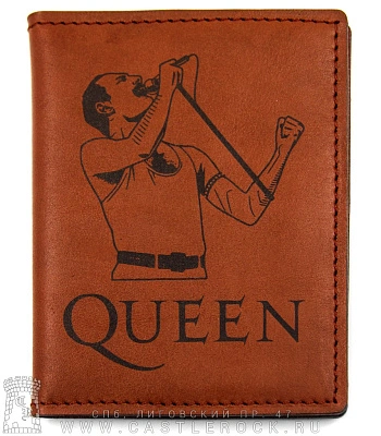 обложка для автодокументов queen freddie mercury (ручная работа)