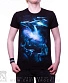 футболка космические киты (светится)
