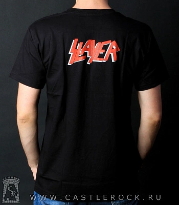 футболка slayer (череп, орел, пентаграмма)