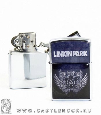 зажигалка цветная linkin park (герб)