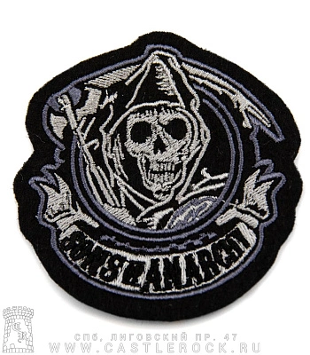 нашивка sons of anarchy (вышивка)