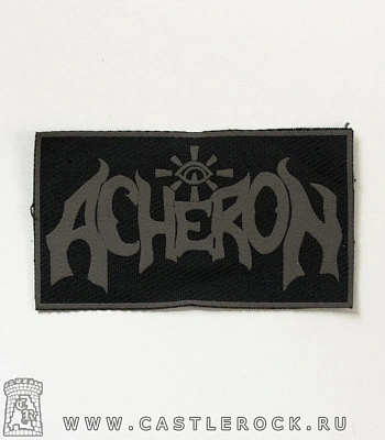 нашивка acheron (лого серое)