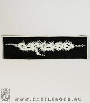 нашивка carcass (лого)
