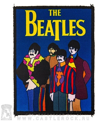 нашивка beatles "sgt. pepper’s lonely hearts club band"
