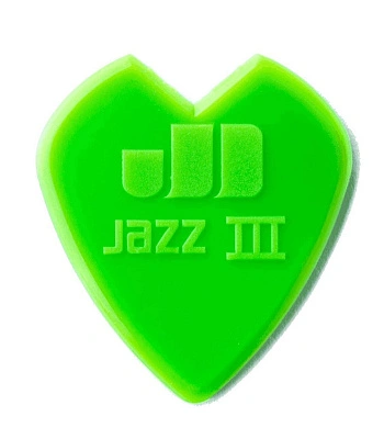 медиатор kirk hammett jazz iii (зеленый) 47pkh3n